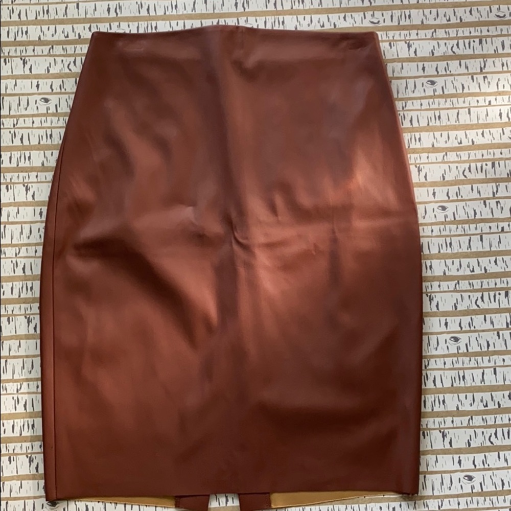 Express Faux leather skirt new with tags